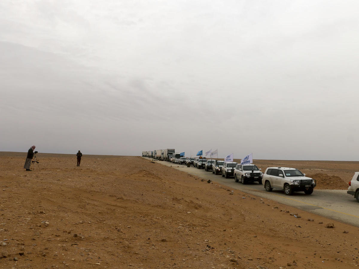 Humanitarian Convoy Reaches Syrian Refugees Unicef Usa